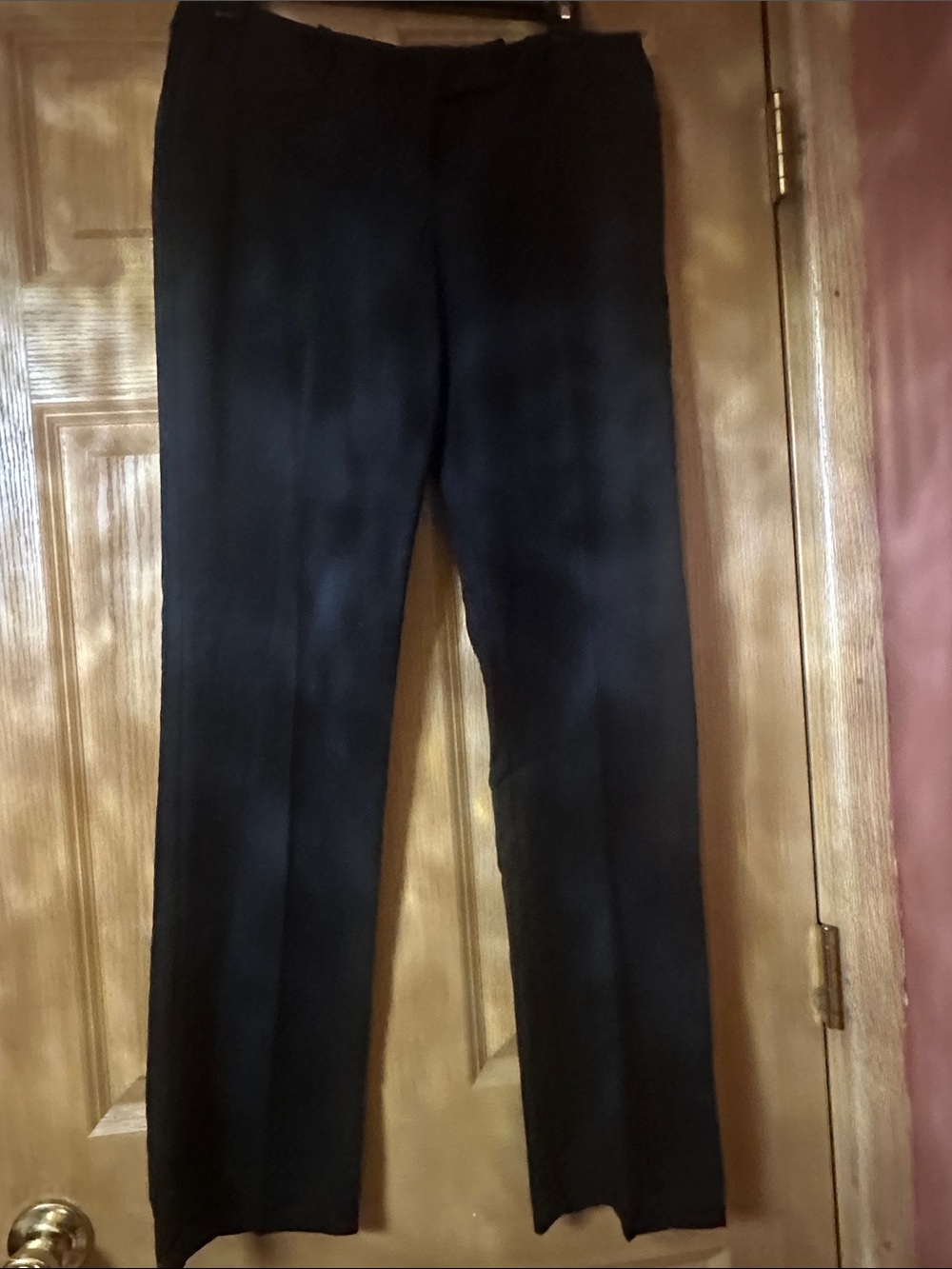 Tracy Evans Black Straight-Leg Dress Pants